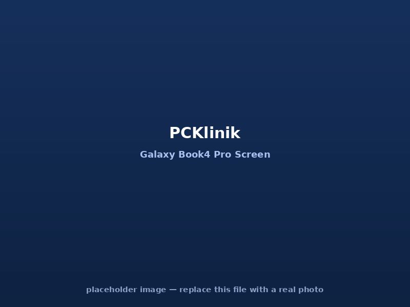 Samsung Galaxy Book4 Pro screen repair Frederiksberg