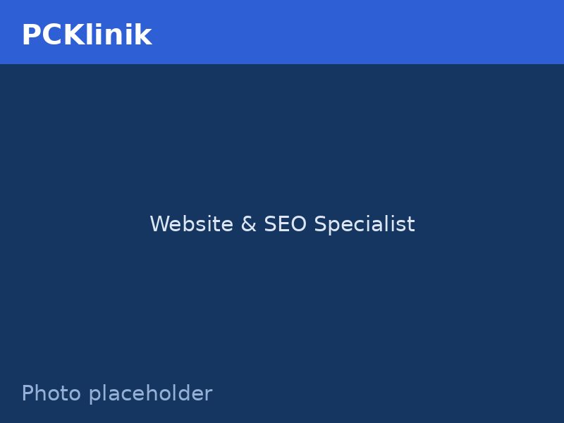 Website & SEO Specialist